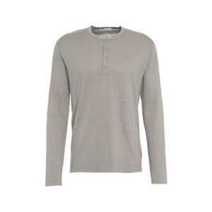 Daniele Fiesoli Linen Blend Longsleeve Shirt With Ribbed Collar - NWT